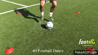 Coerver Ball Mastery 1 diagram